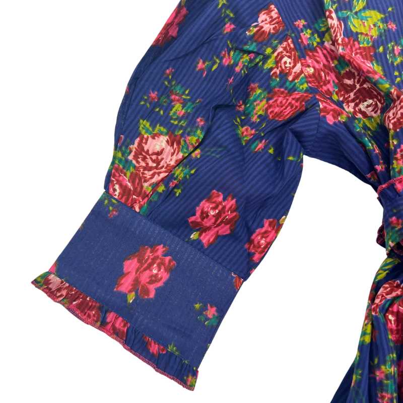 Saumya Dress | Deep Blue