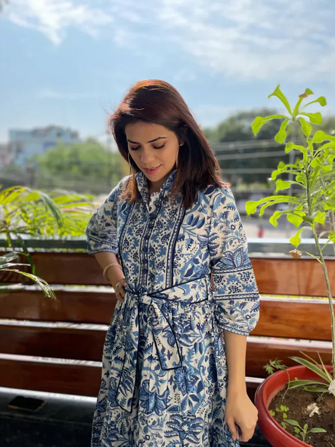 Neelkanth Cotton Dress