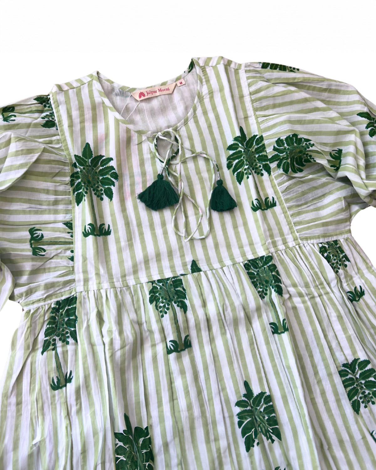 Sapna Dress | Green Palms