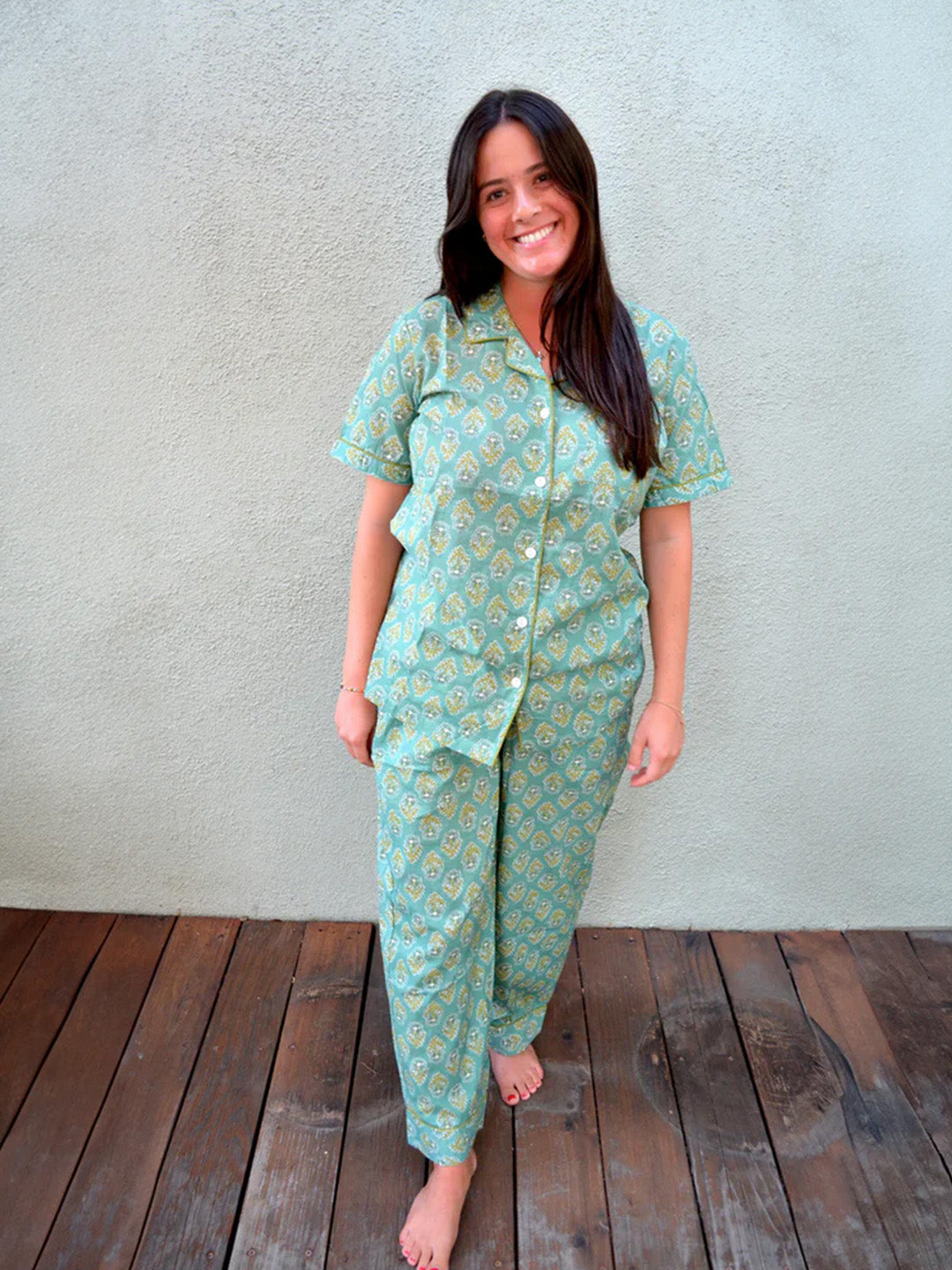 Shanti PJ Set | Summer Meadow