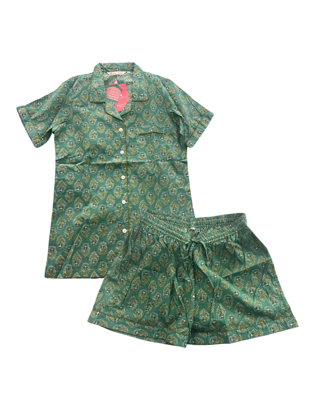 Shanti PJ Set Short | Summer Meadow