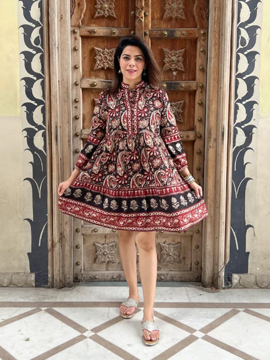 Aadhiraat Dress | Midnight Black