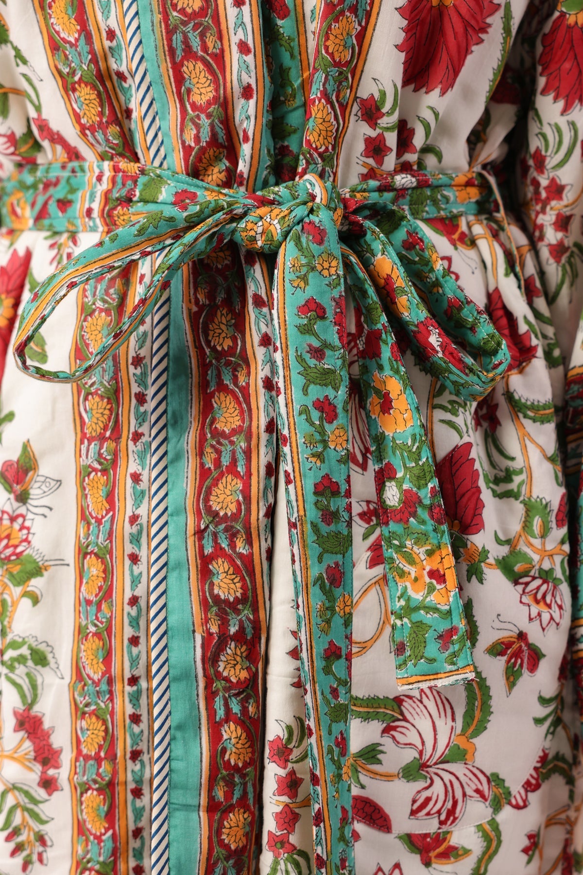 Gulbagh Robe Printed Reversible Quilted Robes