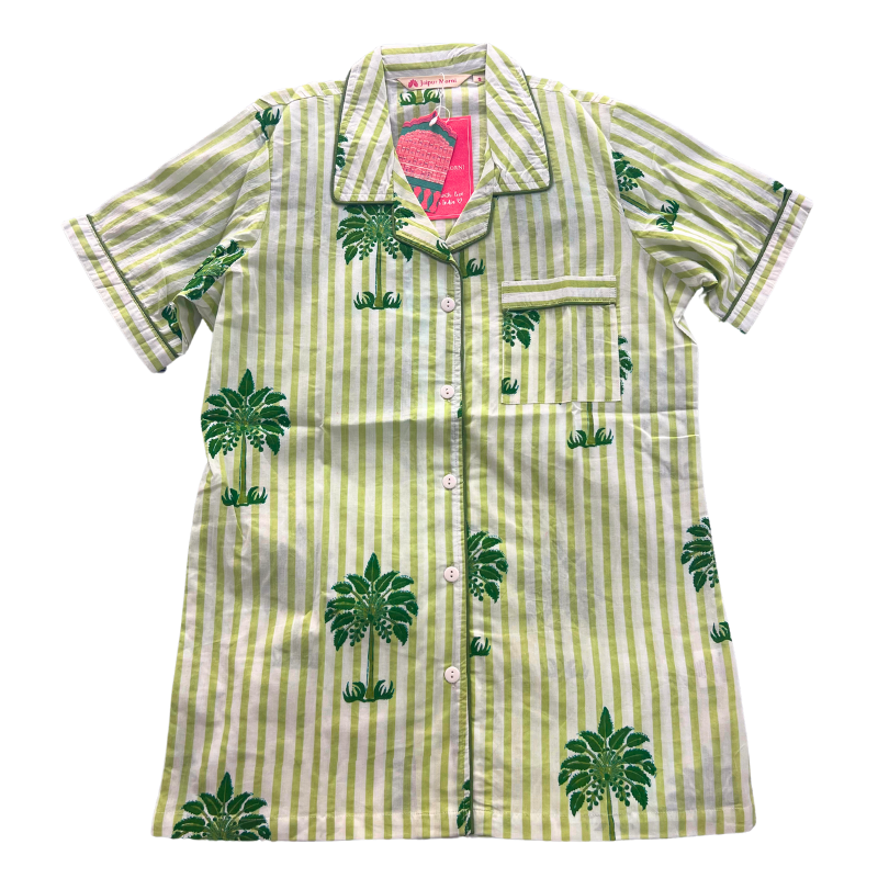 Shanti PJ Set | Summer Palms