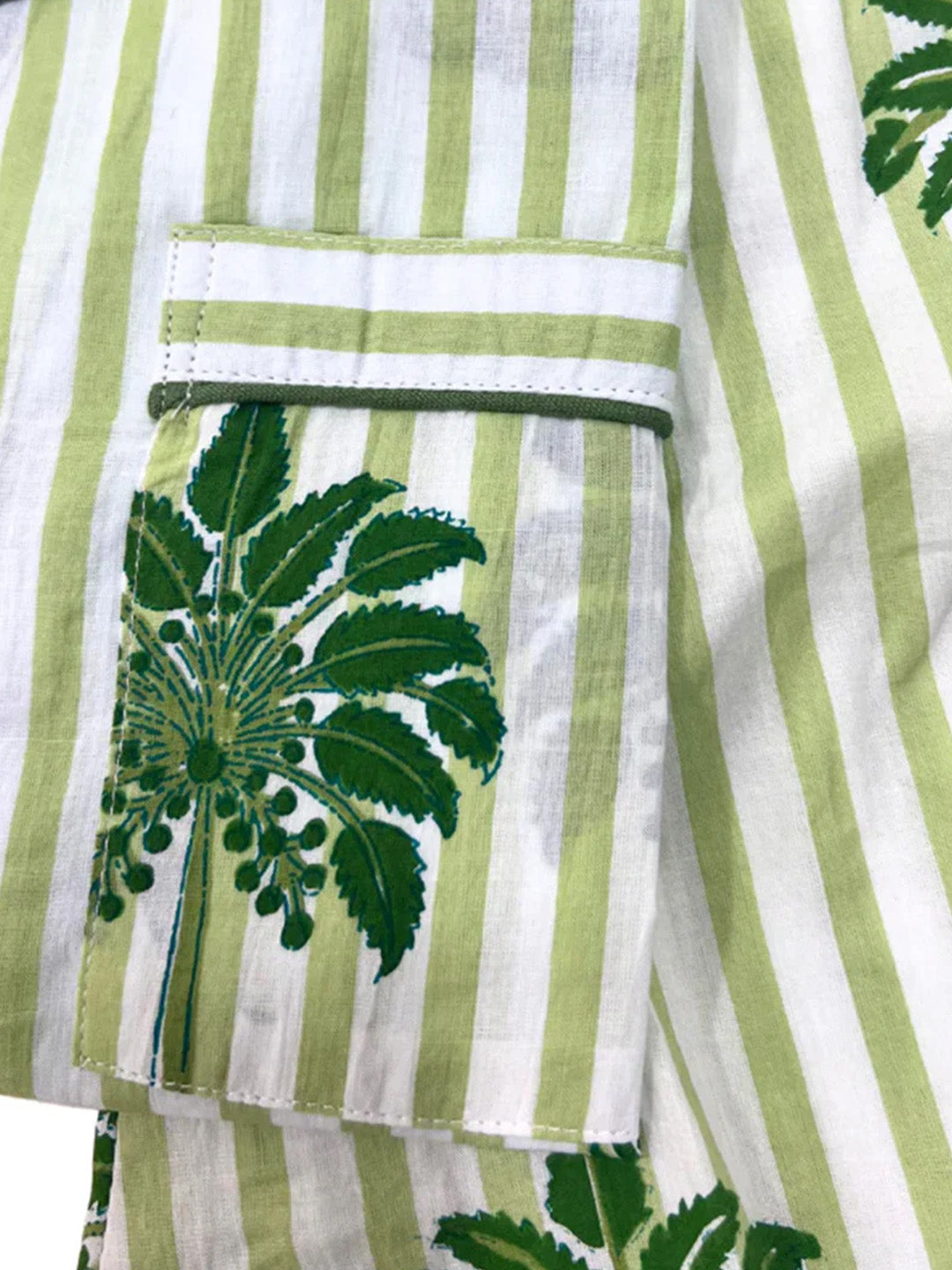 Shanti PJ Set Short | Summer Palms