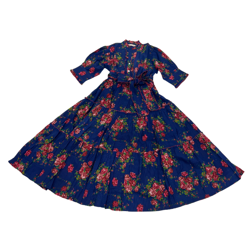 Saumya Dress | Deep Blue