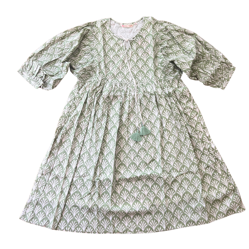 Sapna Dress | Soft Sage