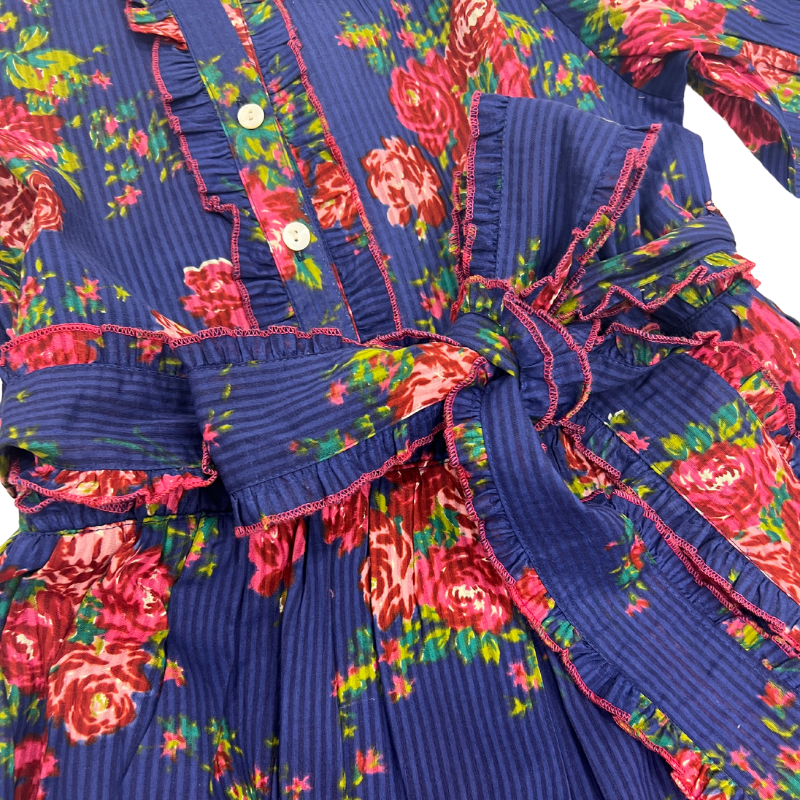 Saumya Dress | Deep Blue