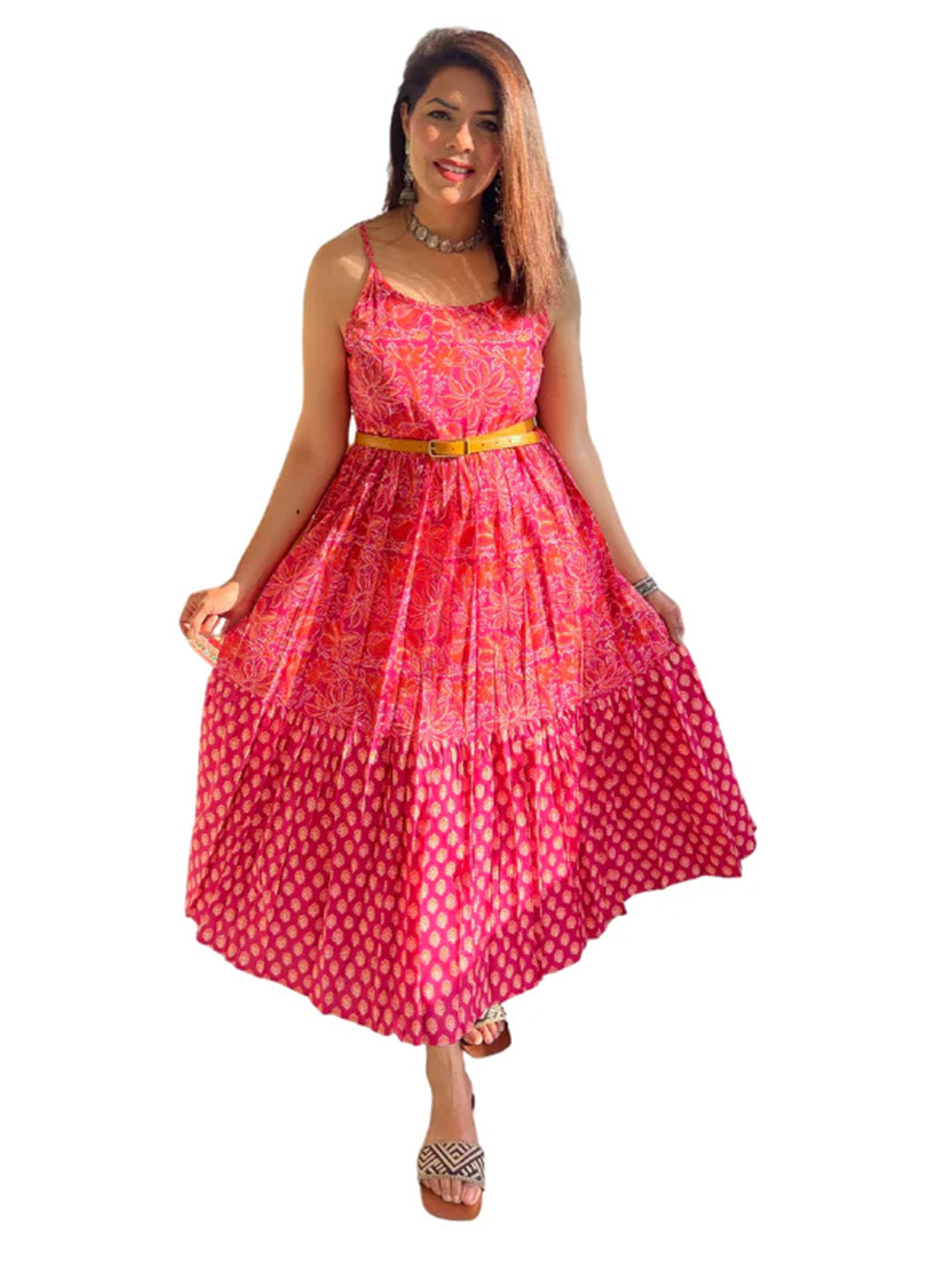 Pink City Dress | Rani Pink