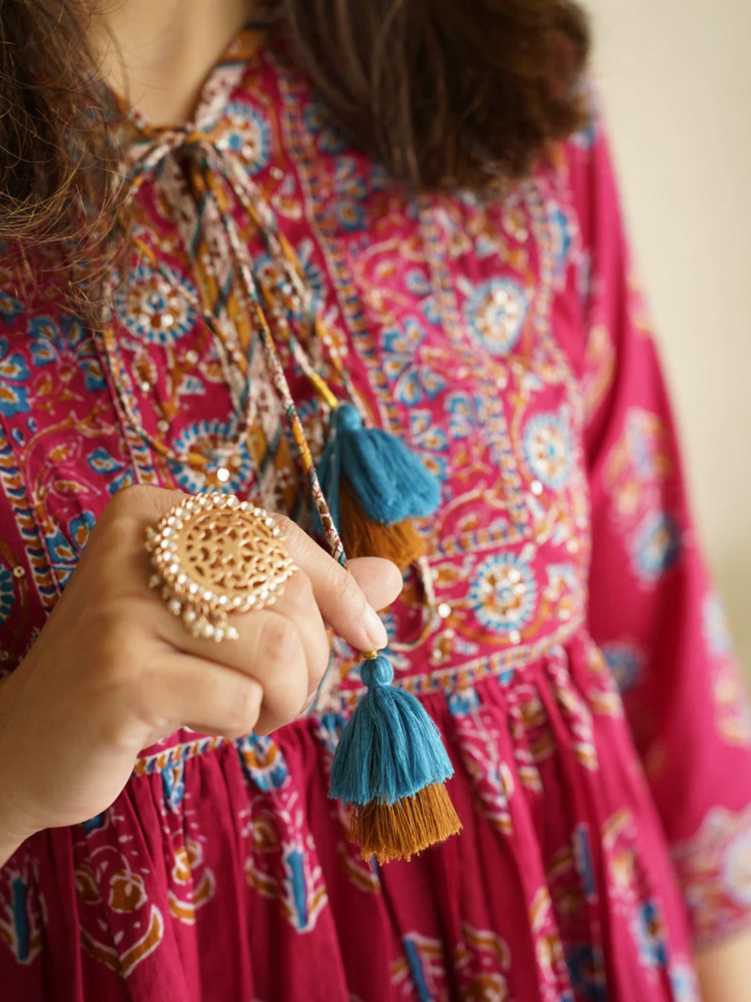 Maharani Muse Top | Rani Pink