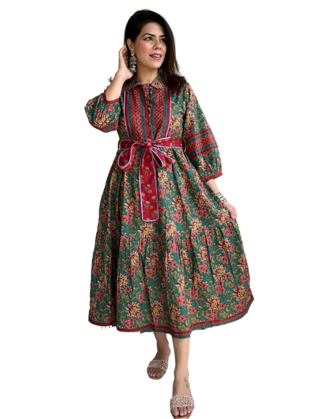 Kalyani Dress | Evergreen