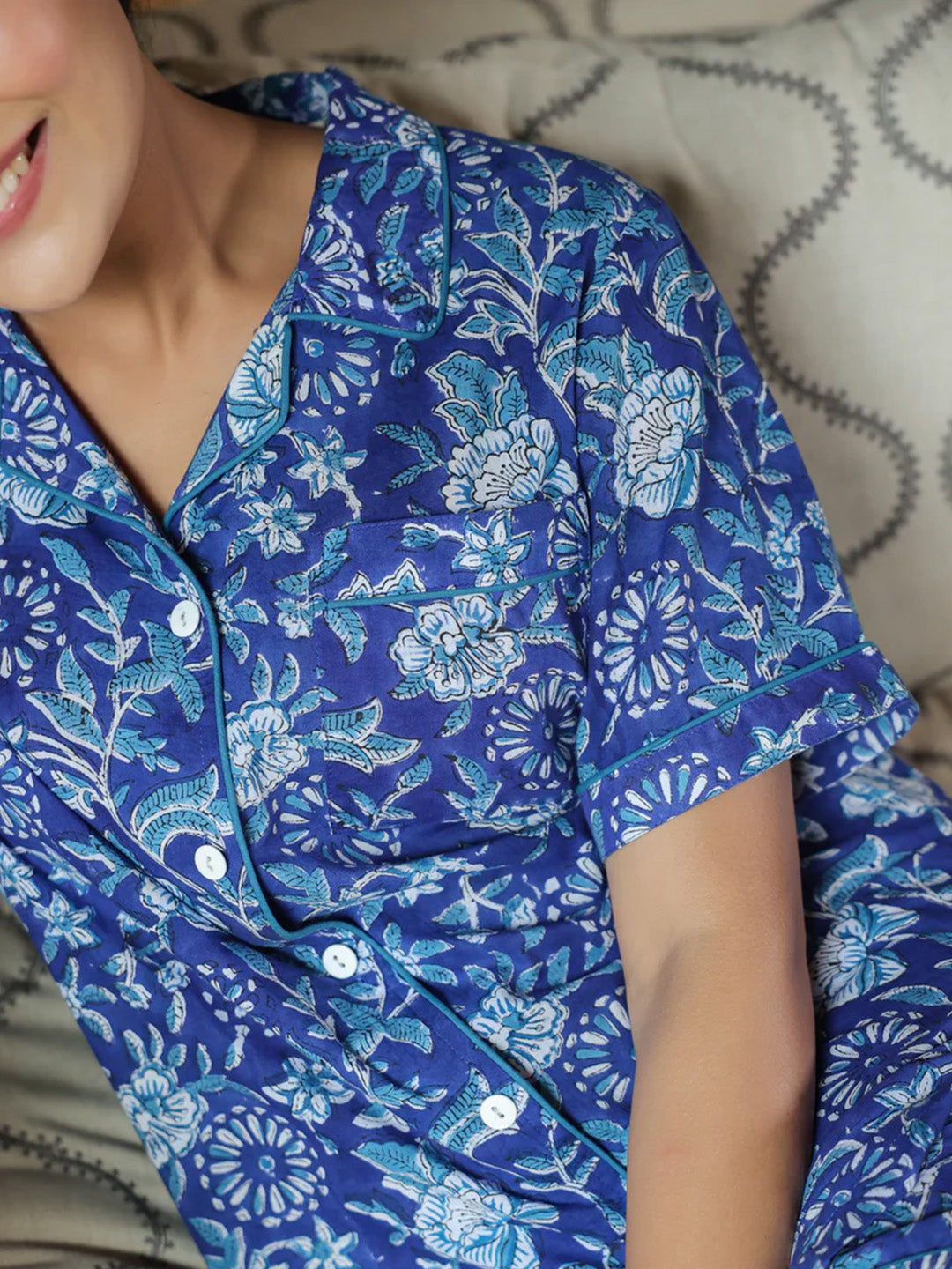 Raja Park PJ Set Short | Midnight Blue | Limited Edition