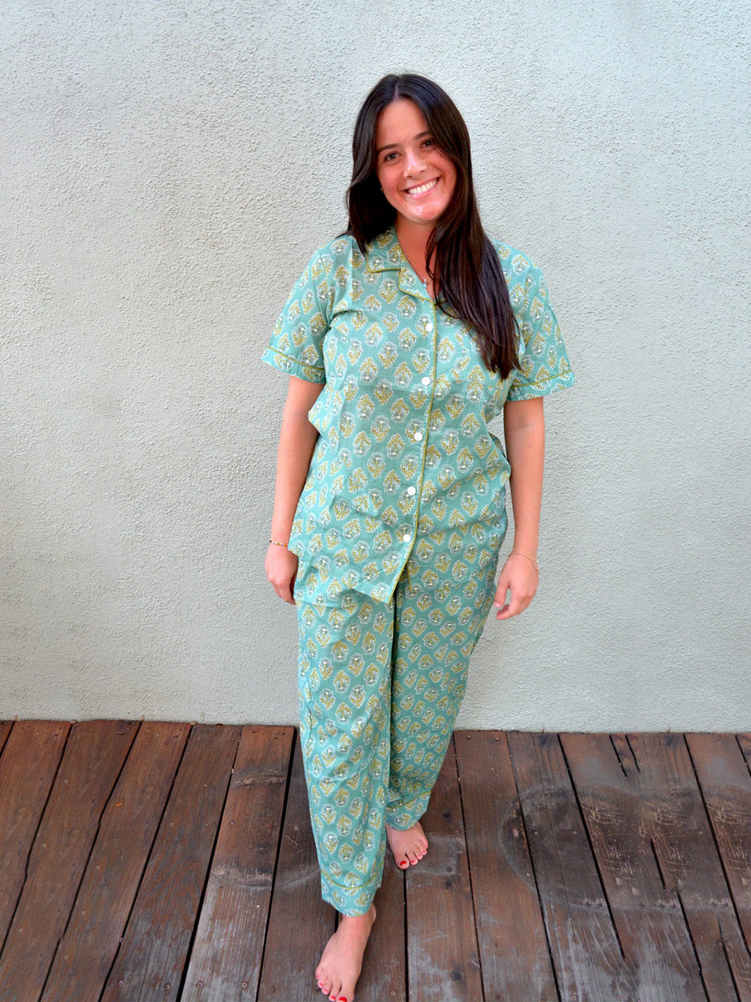 Shanti PJ Pants | Summer Meadow