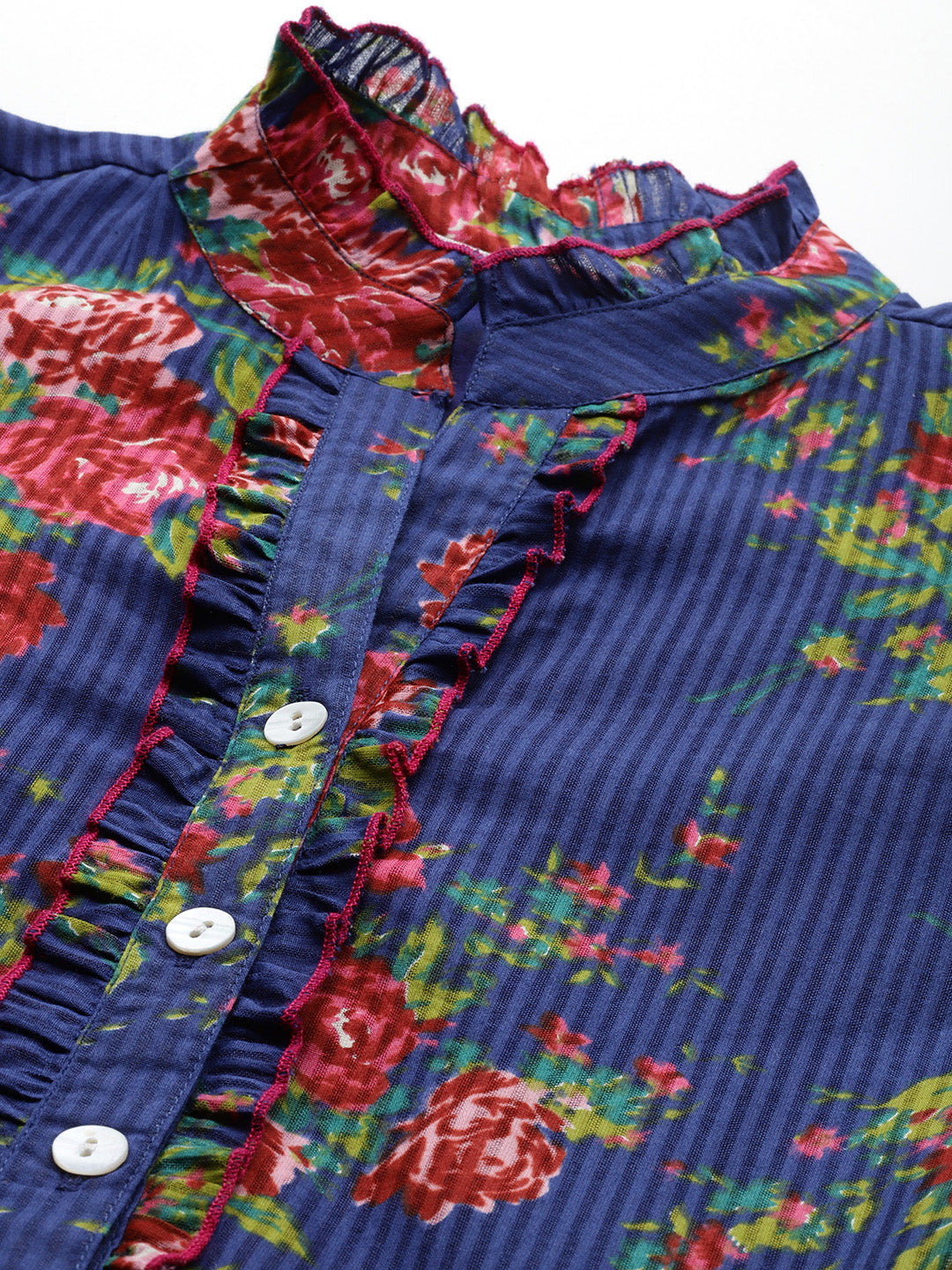 Saumya Dress | Deep Blue