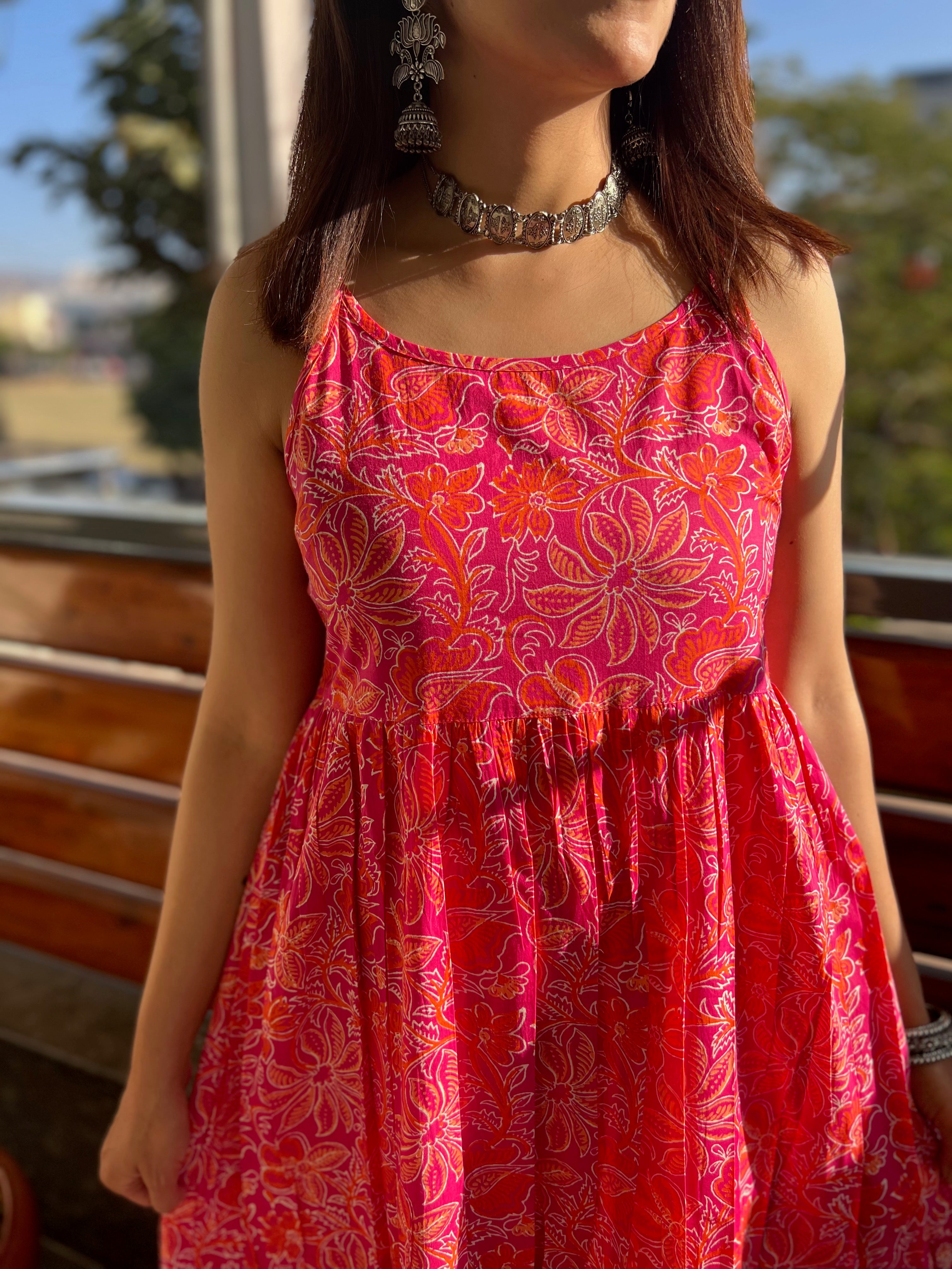 Pink City Dress | Rani Pink