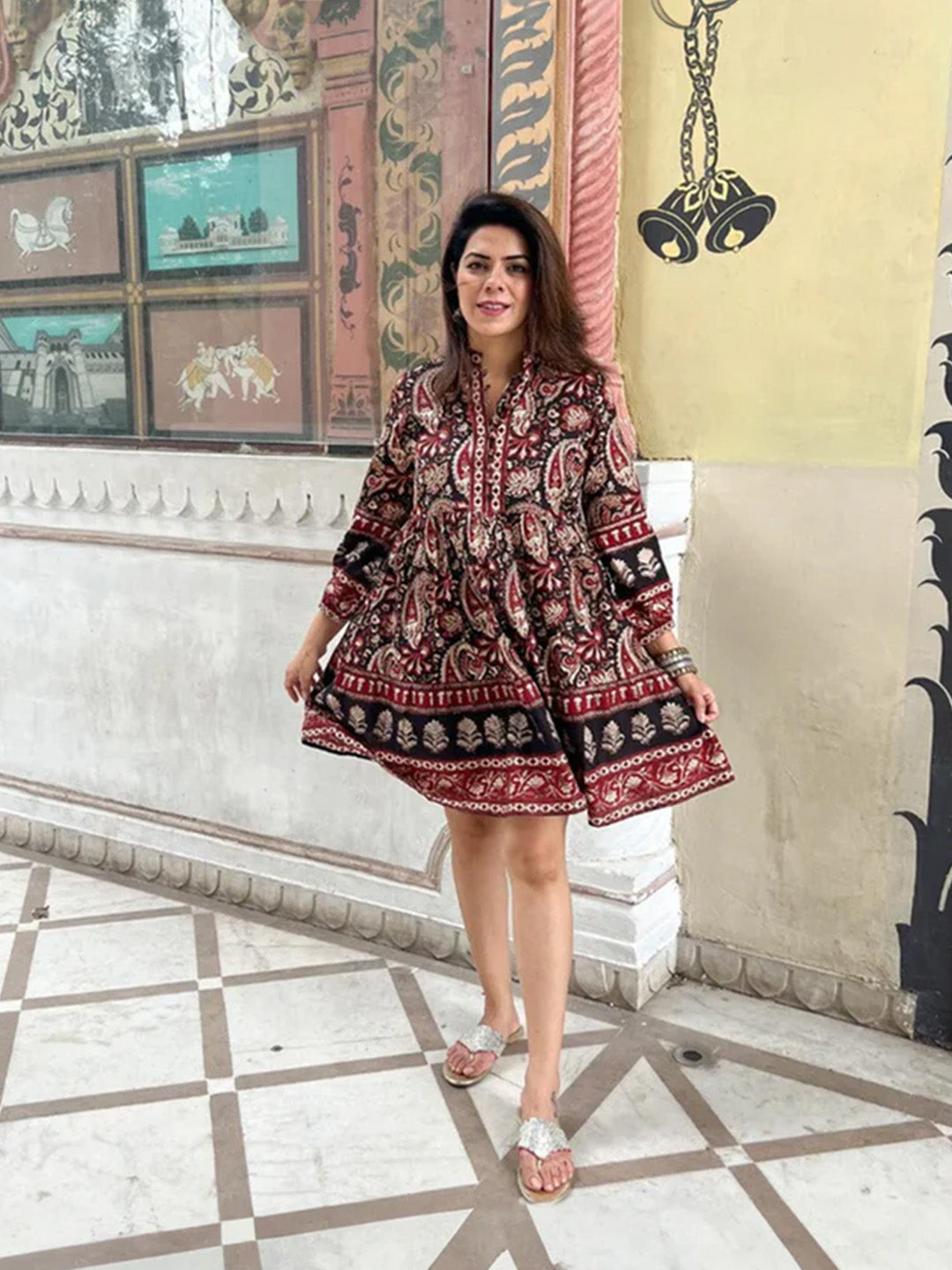 Aadhiraat Dress | Midnight Black