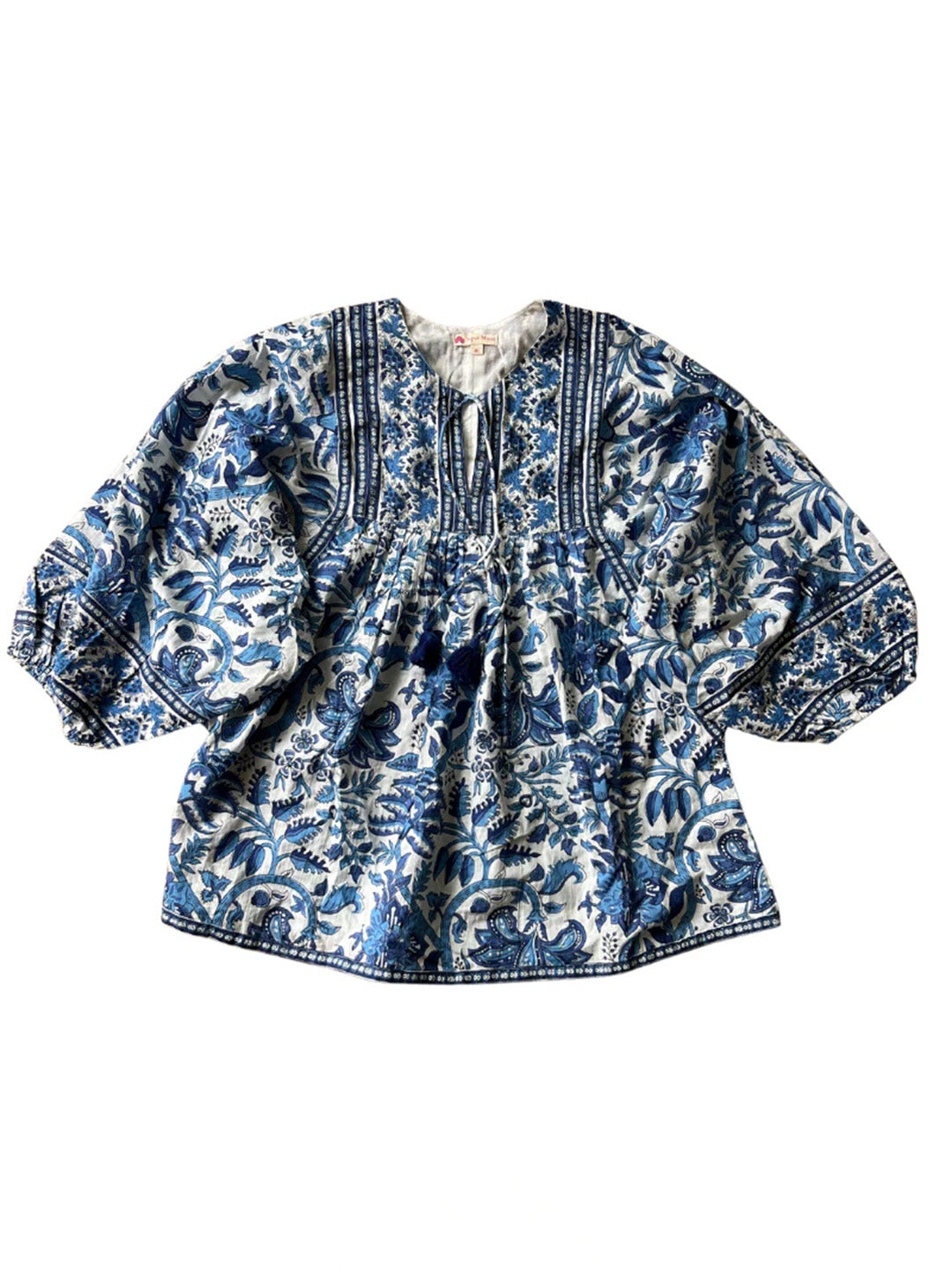 Boho Dreams Top | Neelkanth Blue