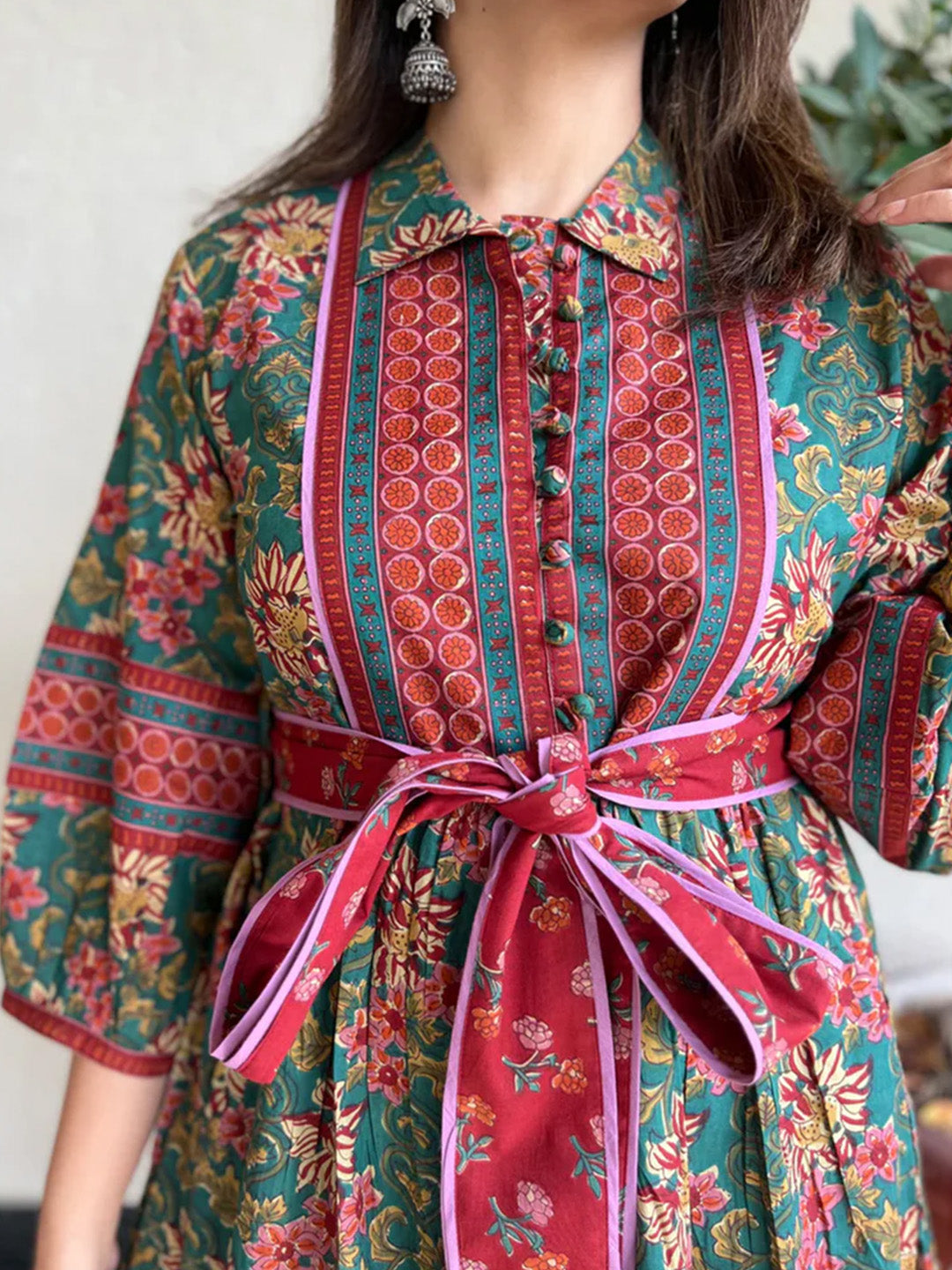 Kalyani Dress | Evergreen