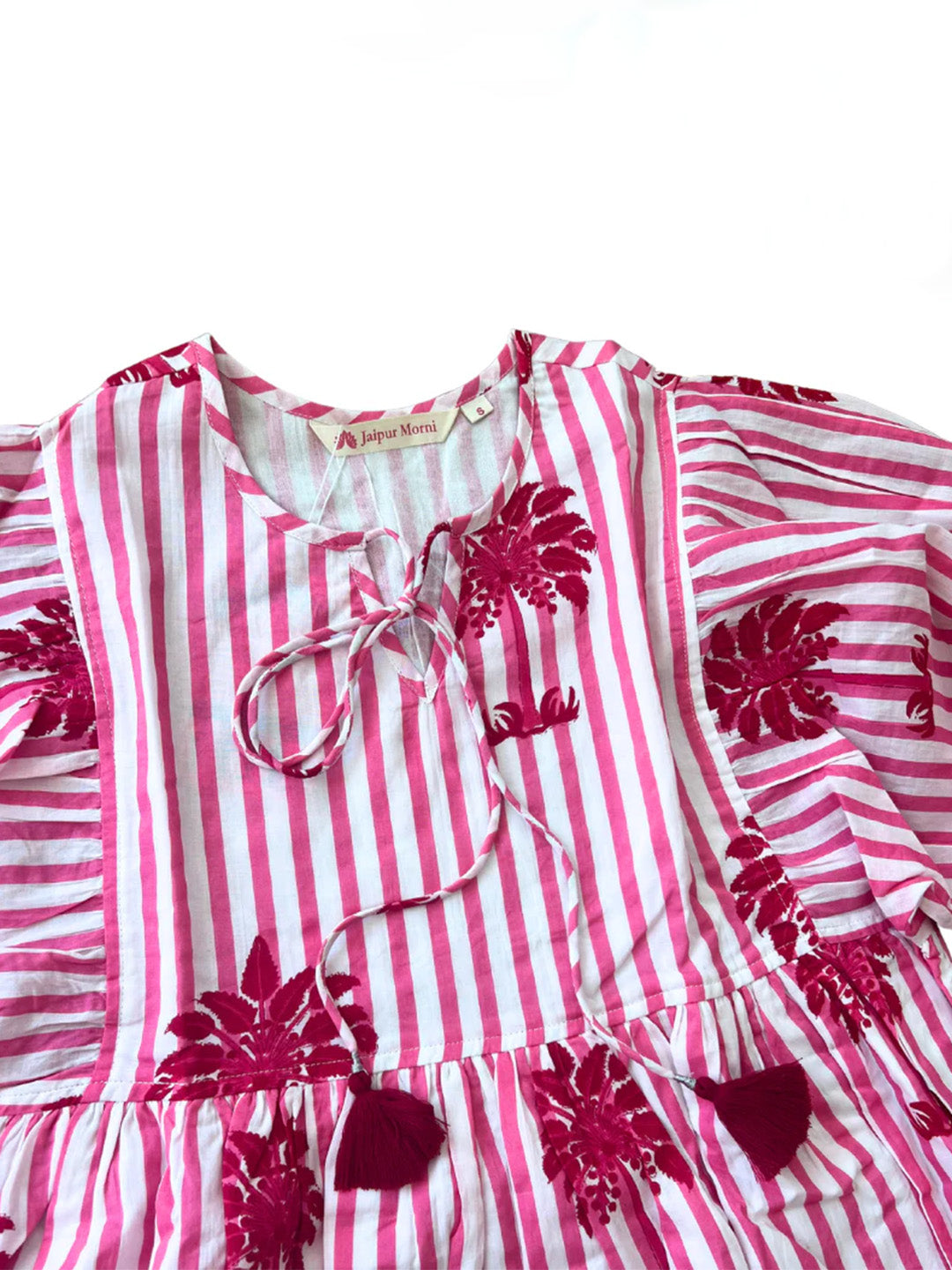 Sapna Dress | Pink Palms