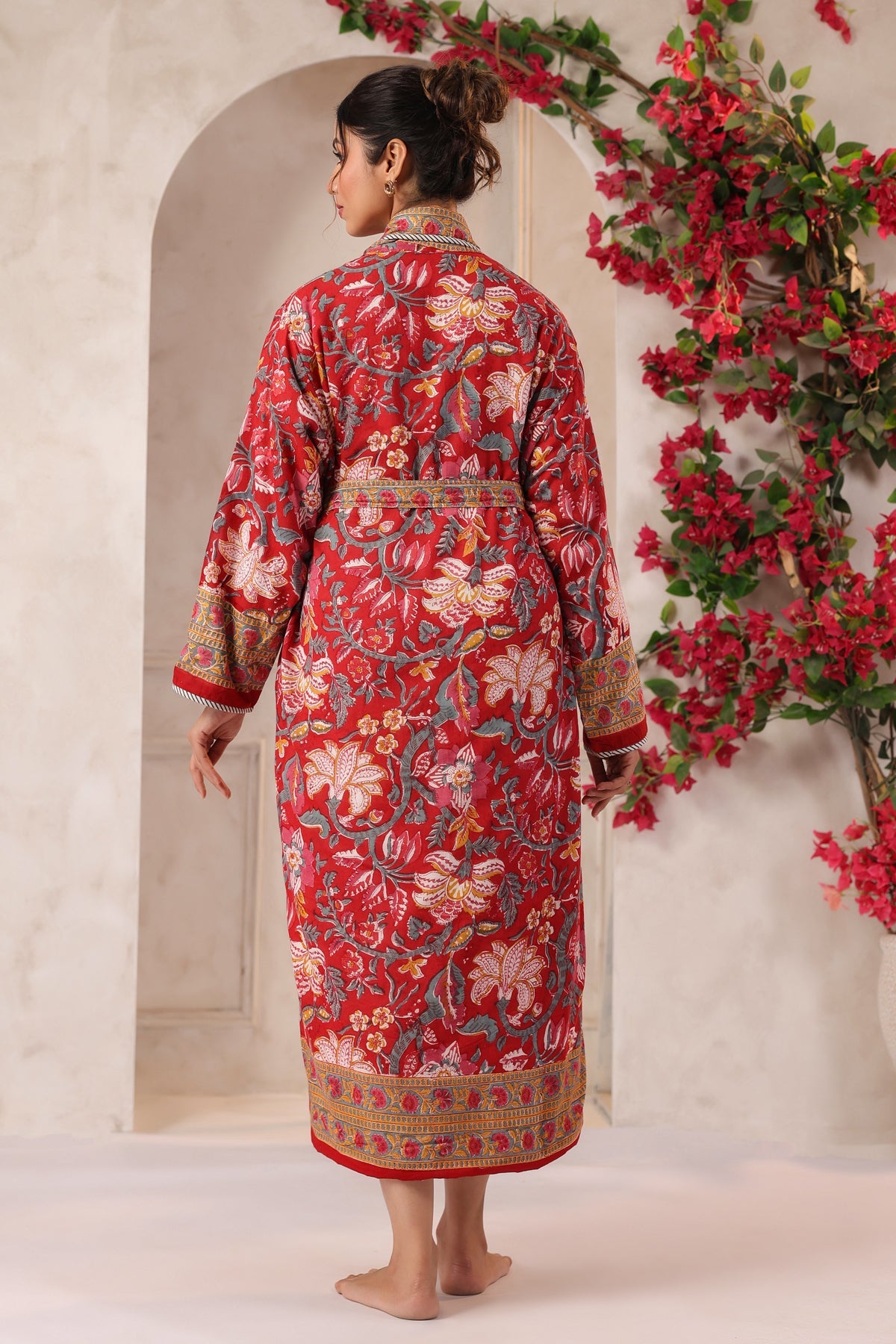 Laali Printed Reversible Quilted Robes