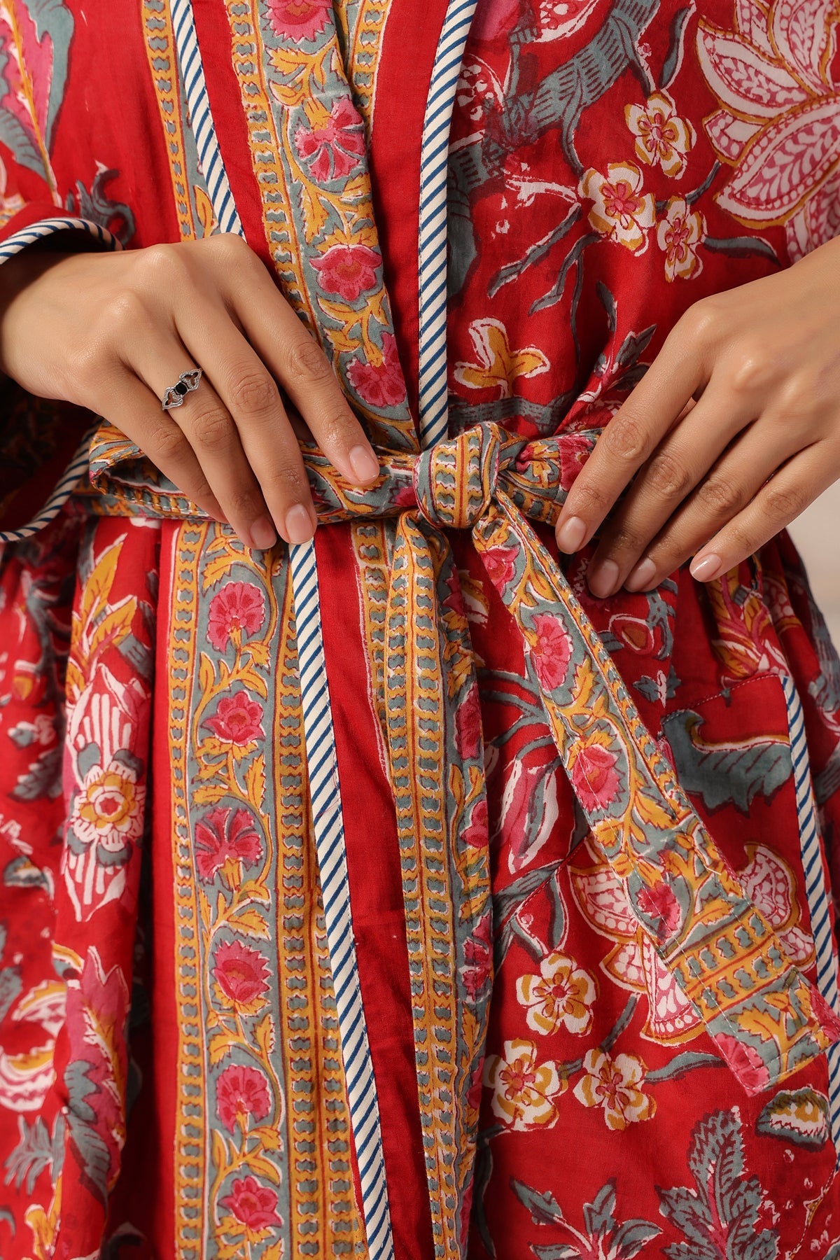 Laali Printed Reversible Quilted Robes