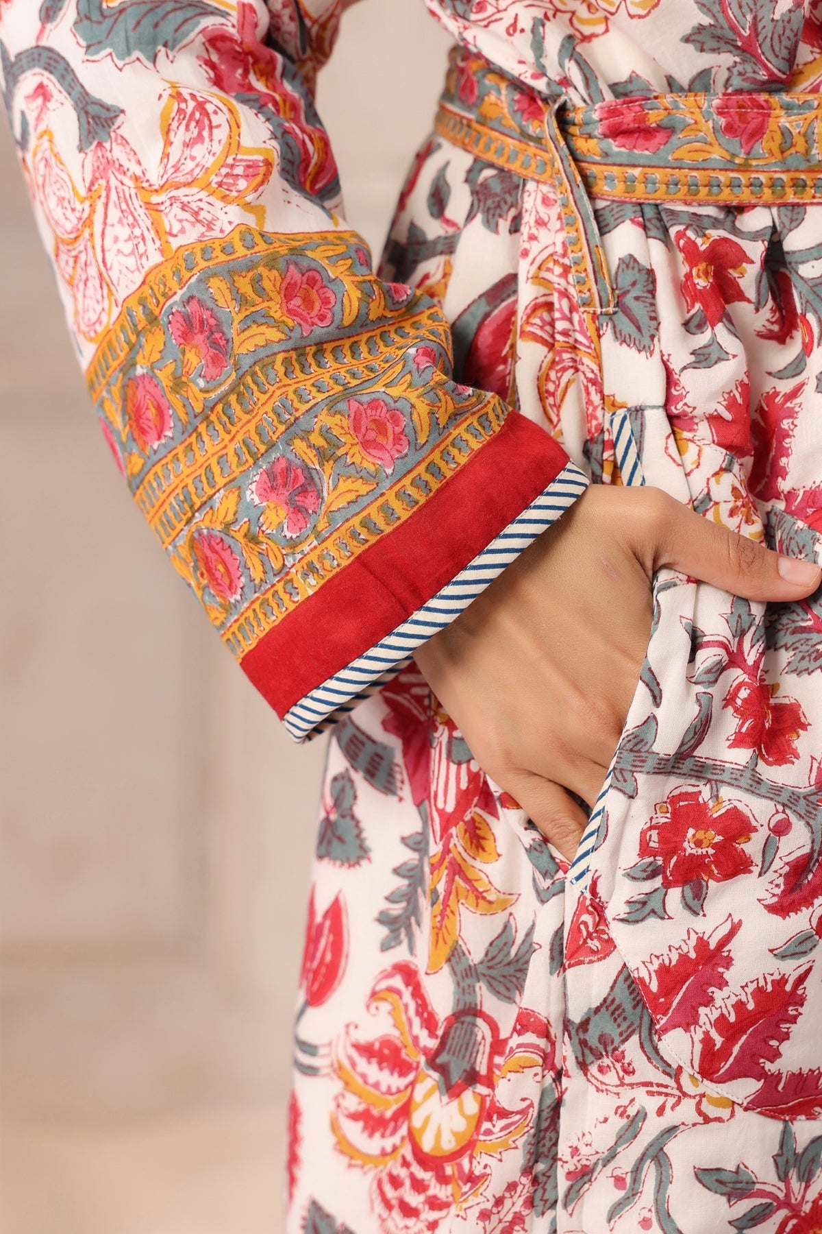 Laali Printed Reversible Quilted Robes