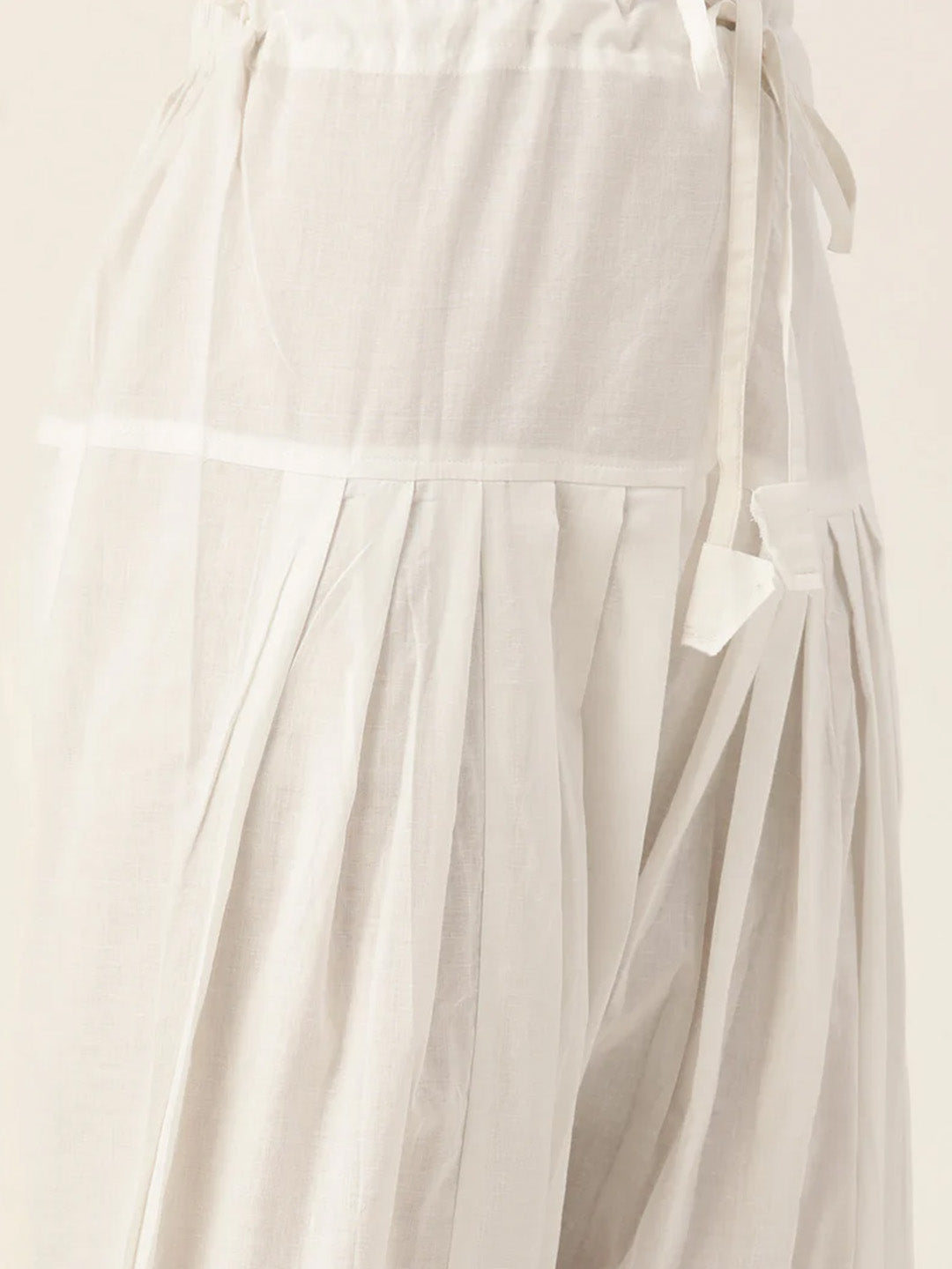 Navy Blue Printed Afghani Chogha