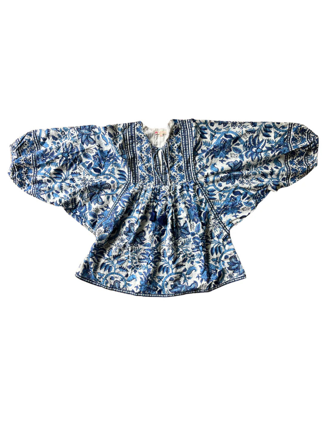 Boho Dreams Top | Neelkanth Blue