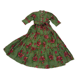 Saumya Dress | Green Garden
