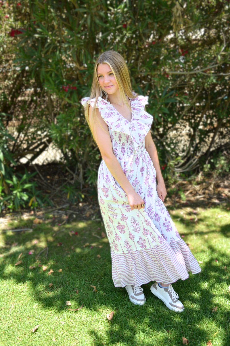 Leela Dress | Lavender Blush