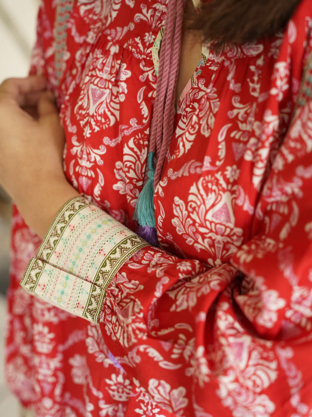 Lalita Top | Brilliant Red