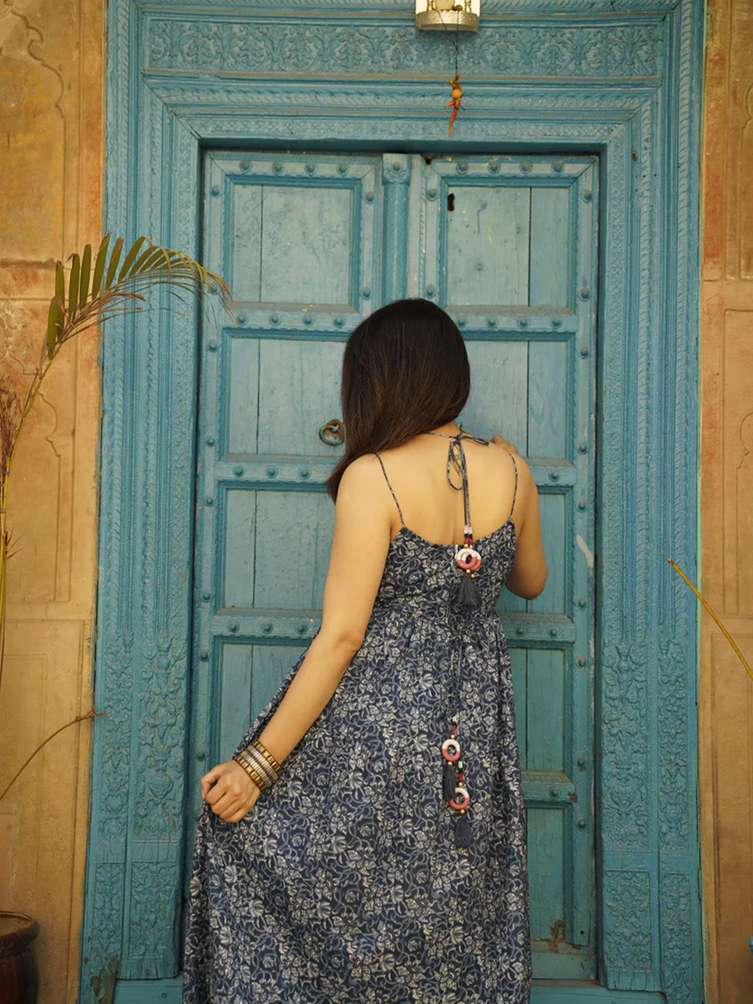 Indigo Beach Printed Dress