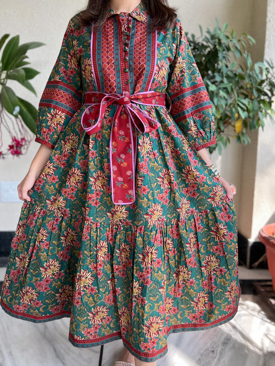 Kalyani Dress | Evergreen