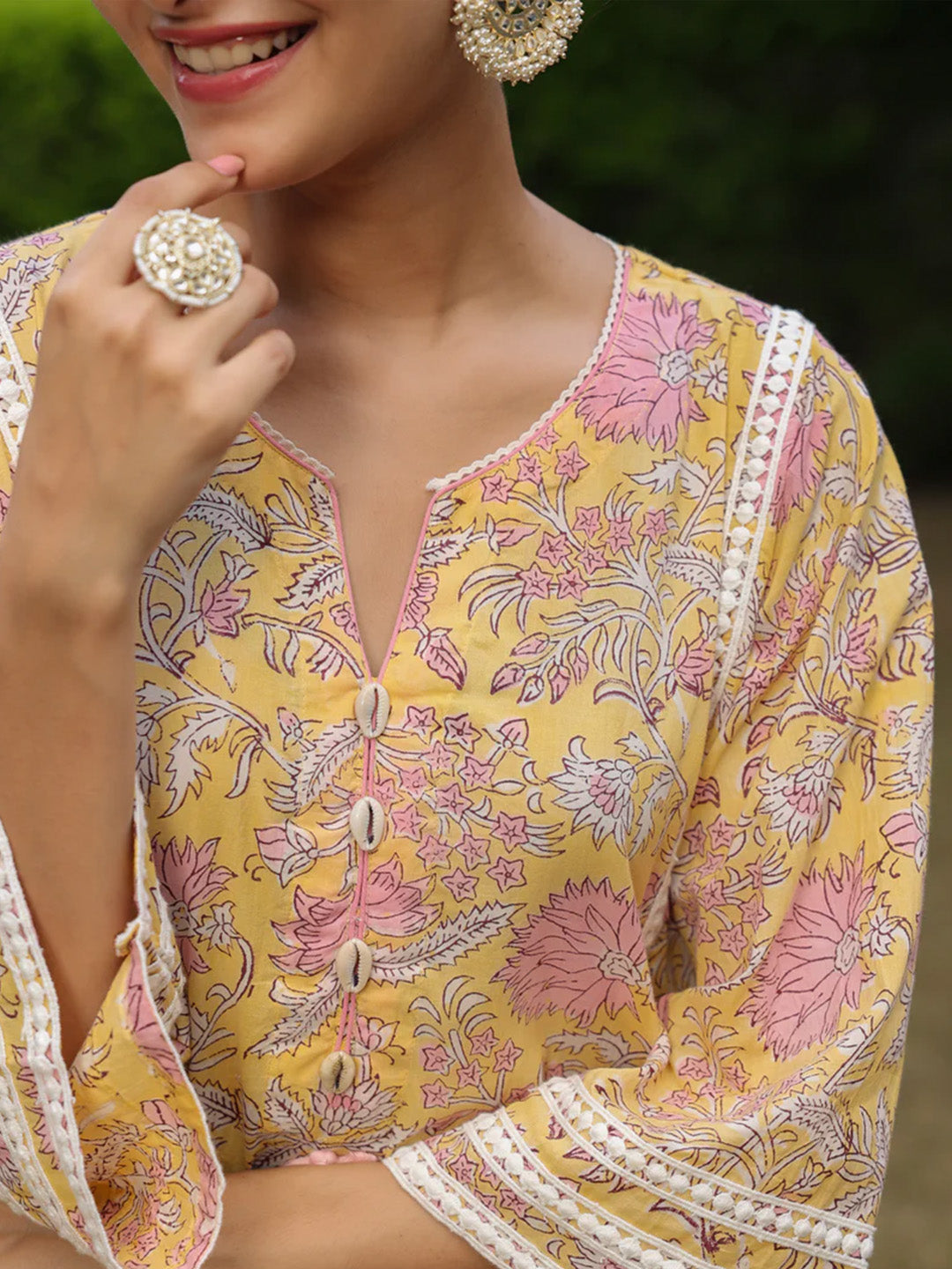 Afghani Chogha Set | Yellow