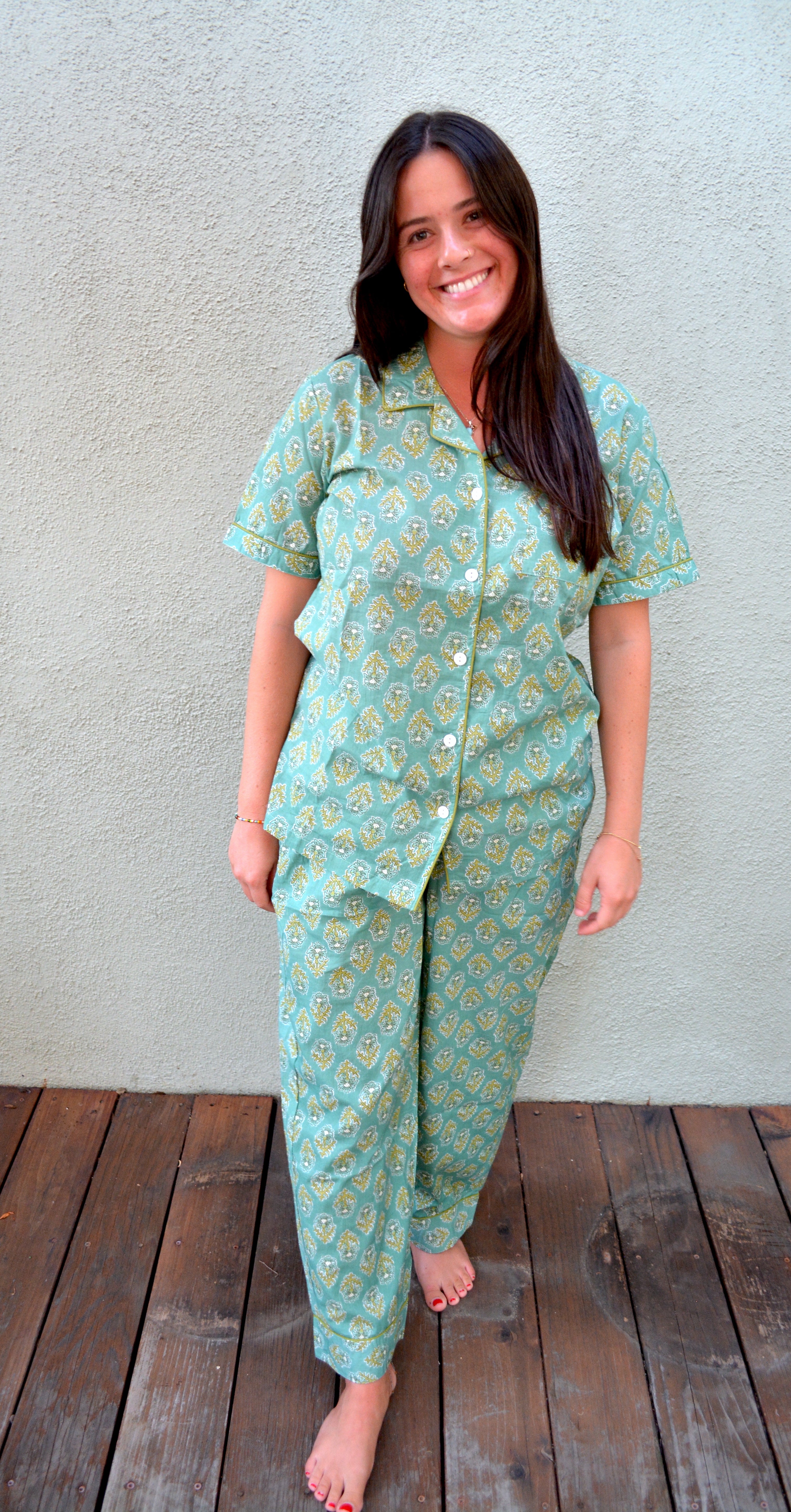 Shanti PJ Set | Summer Meadow