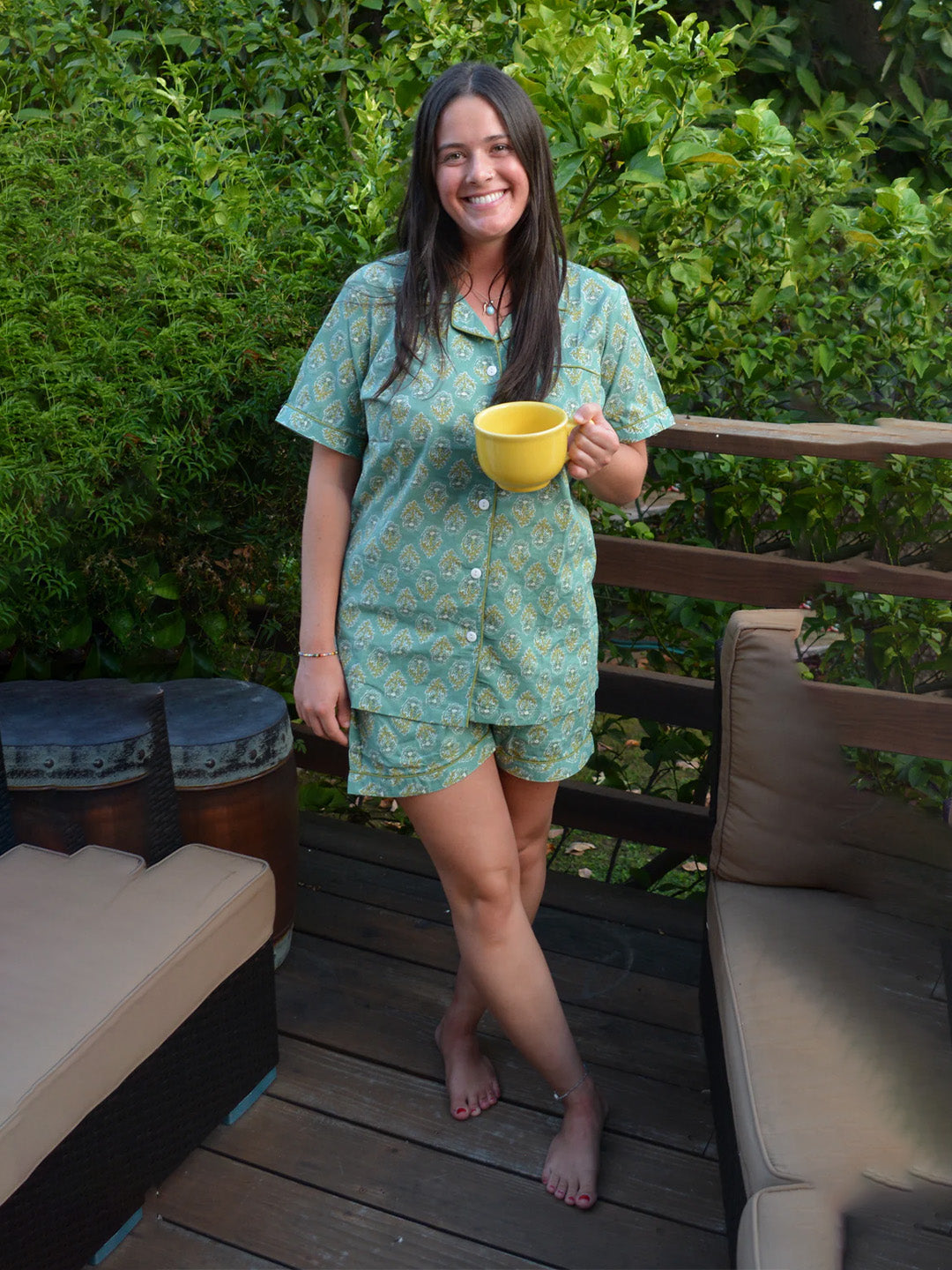 Shanti PJ Top | Summer Meadow