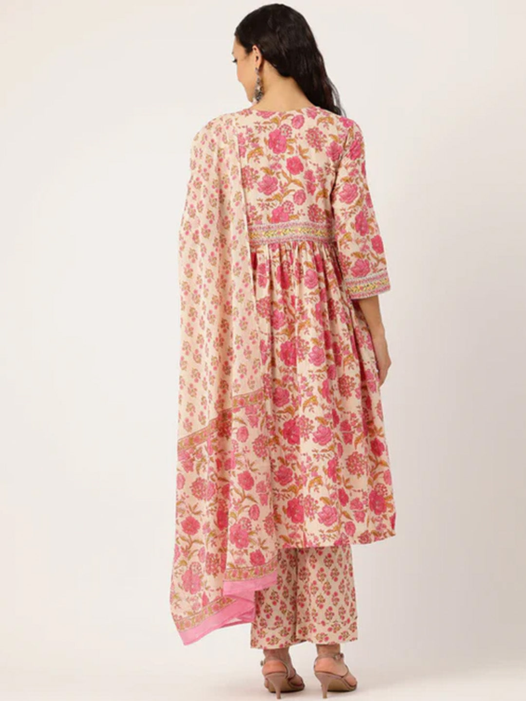 Kamini Kurta Set | Rose