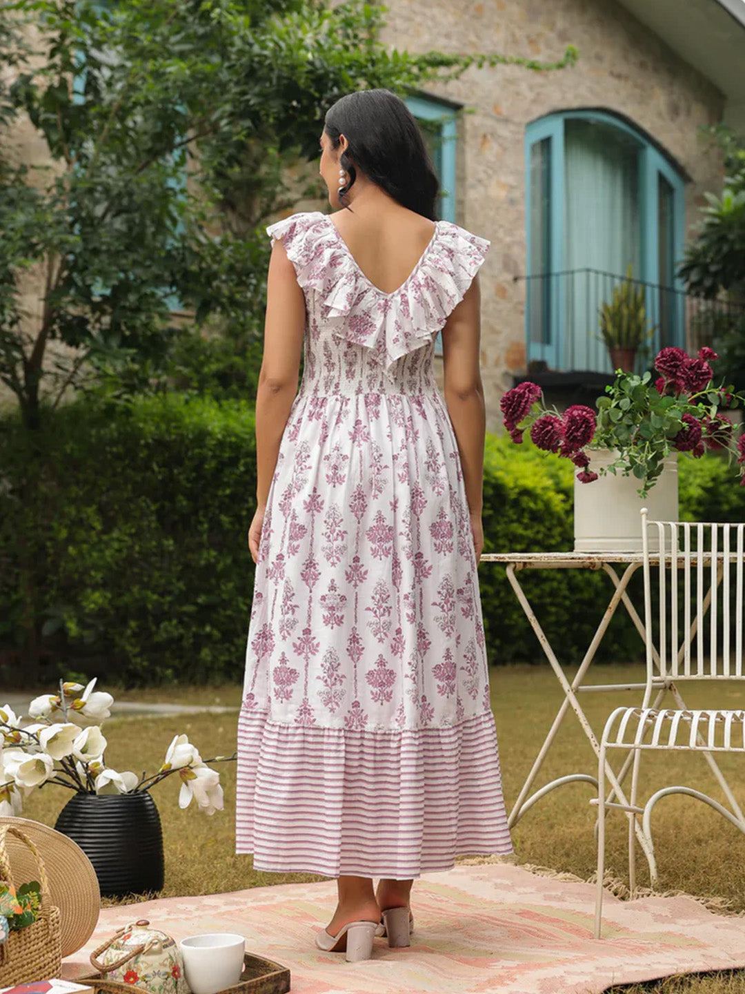 Leela Dress | Lavender Blush