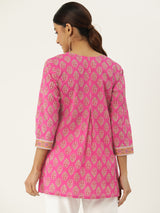 Nandini Top | Brilliant Pink