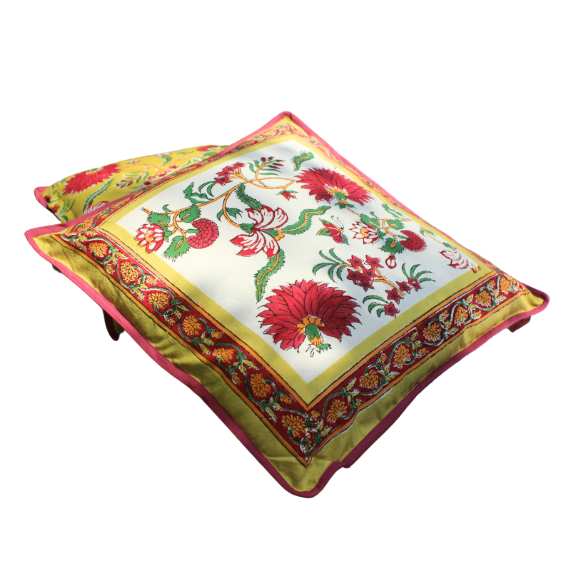 Gulbahar Cotton Cushion Cover - Set of 2