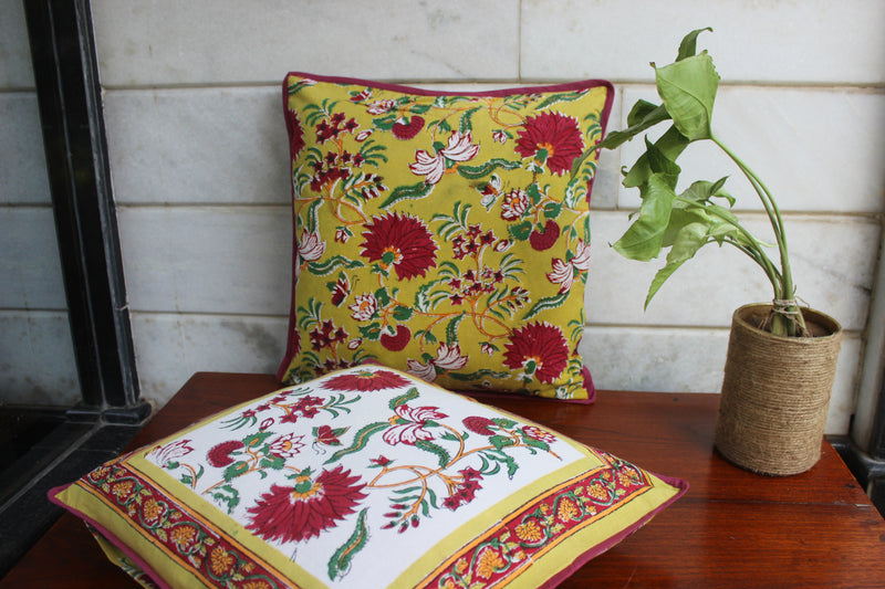 Gulbahar Cotton Cushion Cover - Set of 2