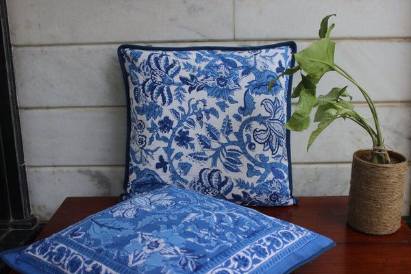 Neelkanth Cotton Cushion Cover - Set of 2