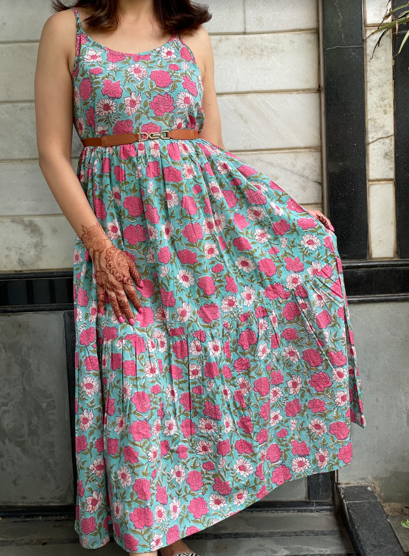Pink City Dress | Prairie Floral