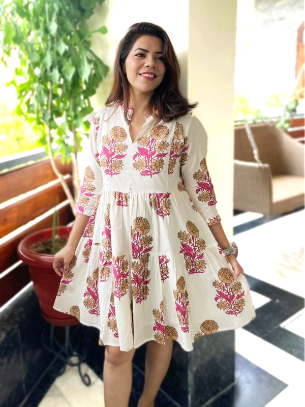 White Cotton Sundress